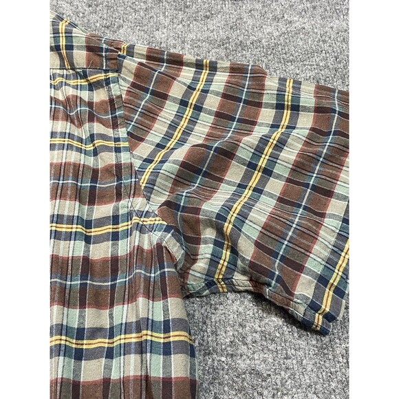 Ralph Lauren Men’s Shirt 3XLT Madras Plaid Classic Fit Button Down S/S Big Tall - Picture 13 of 16